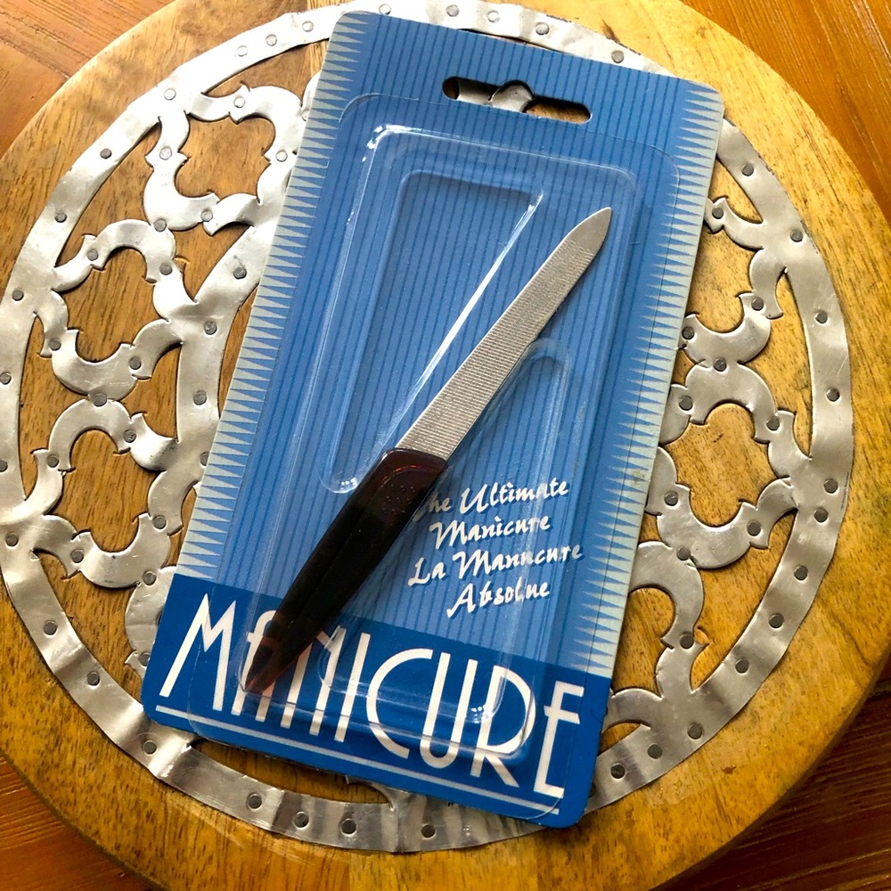 Vintage 70s-80s Unopened Manicure Nail Filer!!!